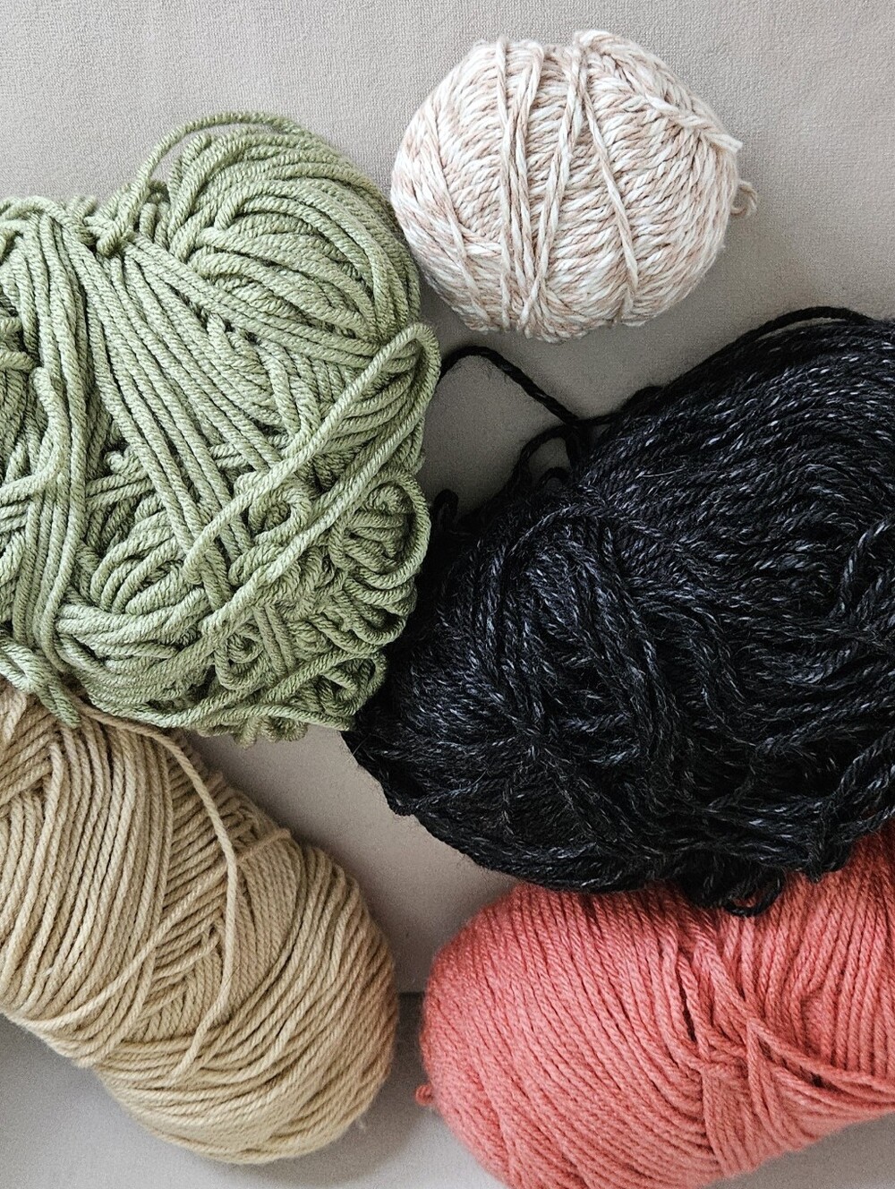 All new, clean yarn. These random skeins of Yarn need a new home.